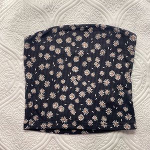 Floral tube top
